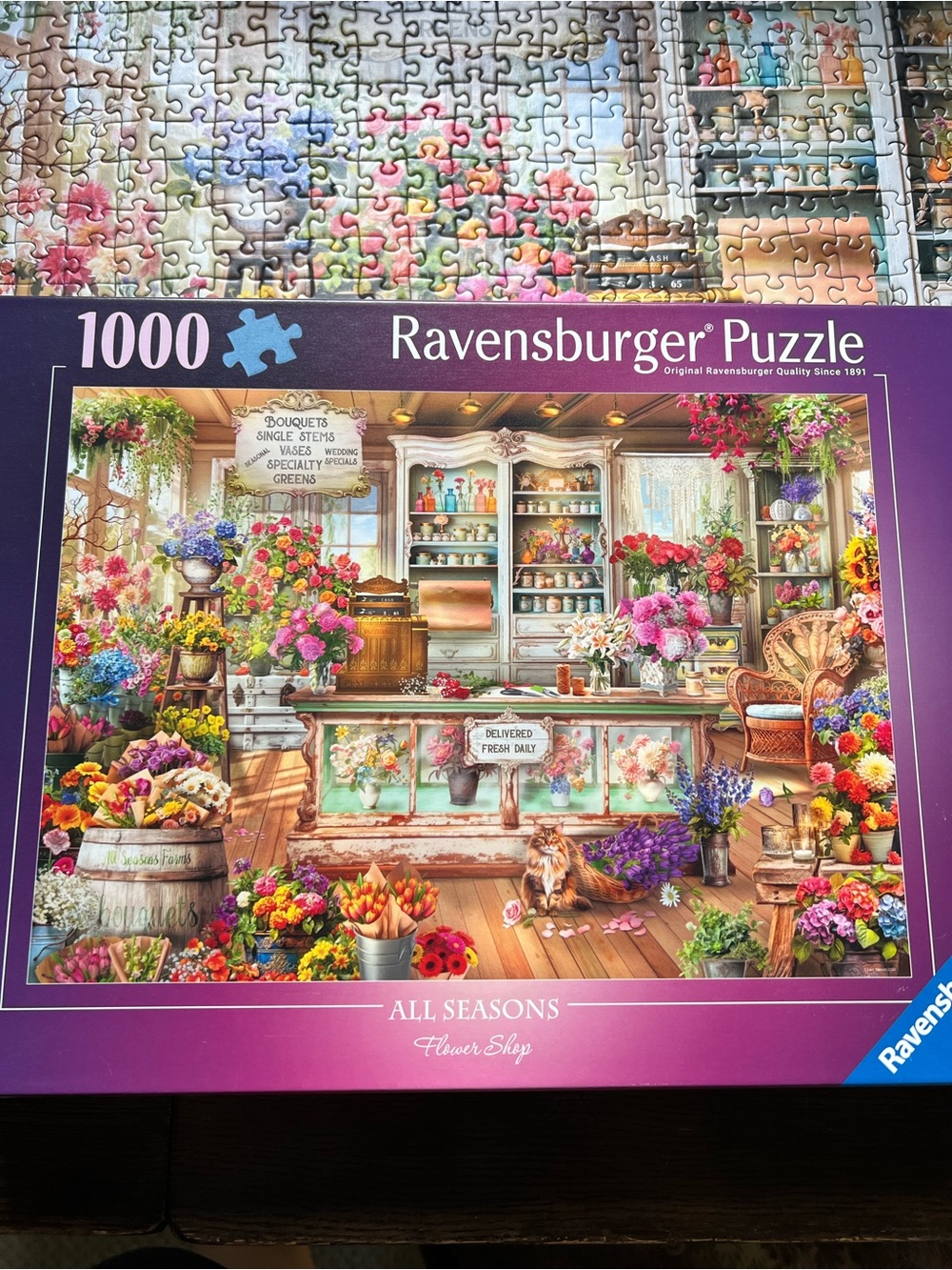 Revansburger 1000 pc puzzle All Seasons Flower Shop